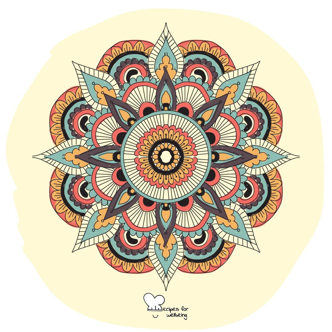 Mandala drawing • Recipes for Wellbeing